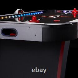 Fat Cat 7' LED Illuminated Indoor Air Hockey Table