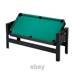 Fat Cat Flip 6' 3-in-1 Game Table, Billiard/Pool, Air Hockey, Table Tennis