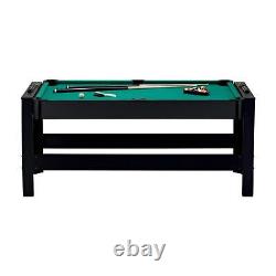 Fat Cat Flip 6' 3-in-1 Game Table, Billiard/Pool, Air Hockey, Table Tennis