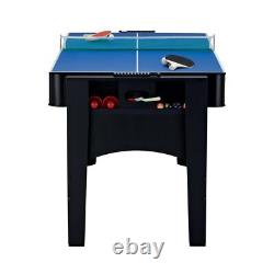 Fat Cat Flip 6' 3-in-1 Game Table, Billiard/Pool, Air Hockey, Table Tennis