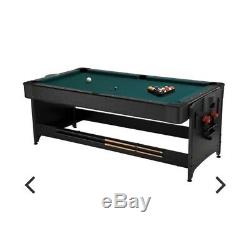 Fat Cat Multi-Game Entertainment Table, Air Hockey, Billiards Pool, Table Tennis