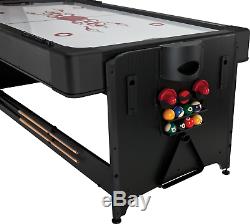 Fat Cat Original 2-in-1, 7-Foot Pockey Game Table Air Hockey and Billiards