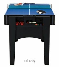 Fat Cat Original 3-in-1 6-Foot Flip Game Table Air Hockey Billiards and Table