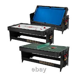 Fat Cat Original 3 in 1 Air Hockey, Billiards/Table Tennis Table (Open Box)