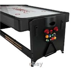 Fat Cat Pockey 3-in-1 Air Hockey, Billiards, & Table Tennis Game Table(Open Box)