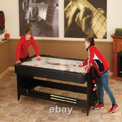 Fat Cat Pockey 7' 2-In-1 Billiards and Air Hockey Game Table