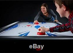 Fat Cat Polar Blast 6 Air Hockey Table with Folding Legs for Easy Storage and I