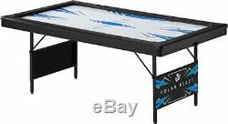 Fat Cat Polar Blast 6 Air Hockey Table with Folding Legs for Easy Storage and I