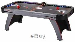 Fat Cat Volt 7' LED Illuminated Air Hockey Table with Dual Motor Action