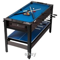 Franklin Sports 54 Multi Game 4 In 1 Arcade With Air Hockey And Bag