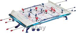 Franklin Sports Tabletop Rod Hockey Game Gameroom Ice Hockey Table Game for Ki