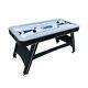 Freetime Fun 5' Air Powered Hockey Game Table with In-Rail Electronic Scoring
