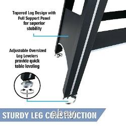 Freetime Fun 5' Air Powered Hockey Game Table with In-Rail Electronic Scoring