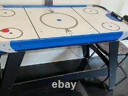 Game room sale includes Pool table, pool chairs and air hockey game
