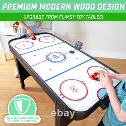 GoSports 48 Inch Air Hockey Arcade Table for Kids Black