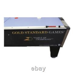 Gold Standard Games 7' Tournament Ice Home Air Hockey Table