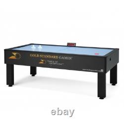 Gold Standard Games Home Pro Elite Air Hockey Table Charcoal Matrix Side Score