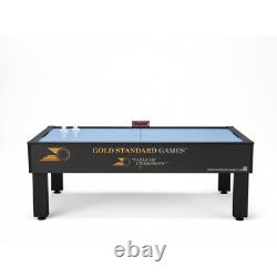 Gold Standard Games Home Pro Elite Air Hockey Table Charcoal Matrix Side Score