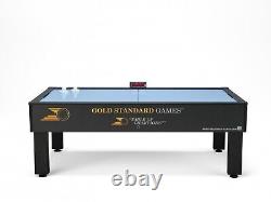 Gold Standard Games Home Pro Elite Air Hockey Table Charcoal Matrix Style