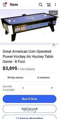 Great American Air hockey table commercial grade