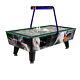 Great American Black Ice Power Air Hockey Table Coin Operated 8 ft Overhead