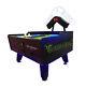 Great American Boom A Rang Black/Green Coin Air Hockey Table w LED's & Marquee