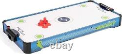 HX40 40 Compact Tabletop Air Hockey Table with Electric Fan Fun for All Ages