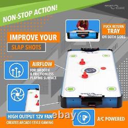 HX40 40 inch Table Top Air Hockey Table for Kids and Adults Electric Motor