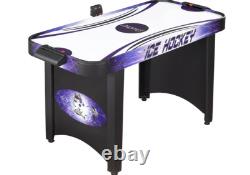 Ha? Haway Hat Trick 4-Ft Air Hockey Table for Kids and Adults with Electronic and