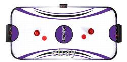 Ha? Haway Hat Trick 4-Ft Air Hockey Table for Kids and Adults with Electronic and