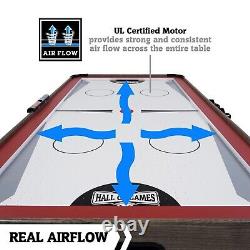 Hall of Games 66 inch Air Powered Hockey with Table Tennis Top NEW