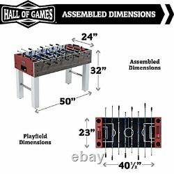 Hall of Games Foosball Table Multiple Styles (50 Lynx)
