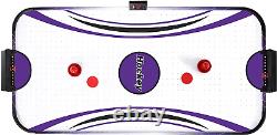 Hat Trick 4-Ft Air Hockey Table for Kids and Adults with Electronic and Manual S