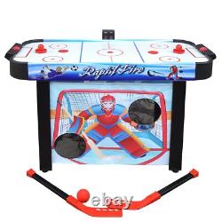 Hathaway 3-in-1 Rapid Fire 42 Air Hockey Multi-Game Table with Soccer & Hockey
