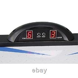 Hathaway 5-ft Air Hockey Table with Electronic Scorer LED Pucks and LED Strikers