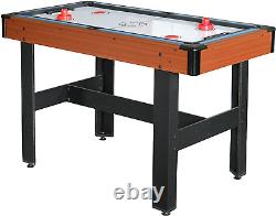 Hathaway BG1131M Triad 3-In-1 48-In Multi Game Table with Pool, Glide Hockey, an