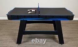 Hathaway Bandit 5-Ft Air Hockey and Table Tennis Multigame Table Great for Fa