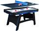 Hathaway Bandit 5-Ft Air Hockey and Table Tennis Multigame Table, Great for Fami