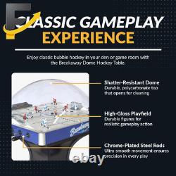 Hathaway Breakaway 41-In Dome Hockey Table for Family Game Room with Ez-Grip Han