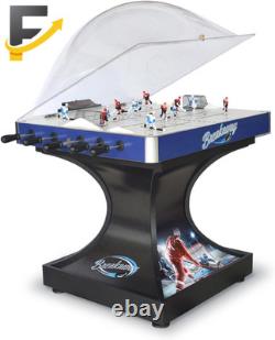 Hathaway Breakaway 41-In Dome Hockey Table for Family Game Room with Ez-Grip Han