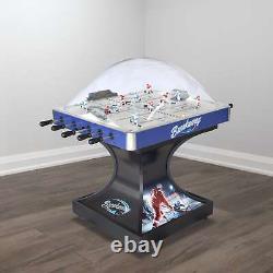 Hathaway Breakaway 41-in Dome Hockey Table with LED Scoring Blue