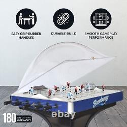 Hathaway Breakaway 41-in Dome Hockey Table with LED Scoring Blue