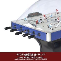 Hathaway Breakaway 41-in Dome Hockey Table with LED Scoring Blue