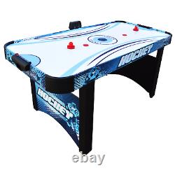 Hathaway Enforcer Air Hockey Table, 5.5-Ft, Blue/Black