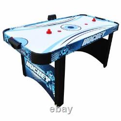 Hathaway Enforcer Air Hockey Table, 5.5-ft, Blue/Black