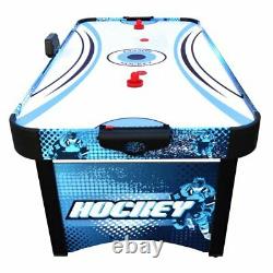 Hathaway Enforcer Air Hockey Table, 5.5-ft, Blue/Black