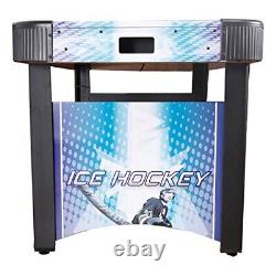 Hathaway Face-Off 5-Foot Air Hockey Game Table for Family Game Rooms with Ele