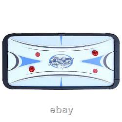 Hathaway Face-Off 5-Foot Air Hockey Game Table for Family Game Rooms with Electr