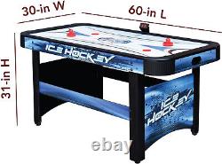 Hathaway Face-Off 5-Foot Hockey Game Table for Family Game Rooms with Electr