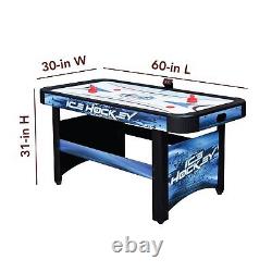 Hathaway Face-Off 5-Ft Air Hockey Game Table for Family Game Multi Neck Tie